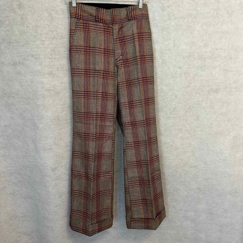Vintage red yellow black plaid - vintage,