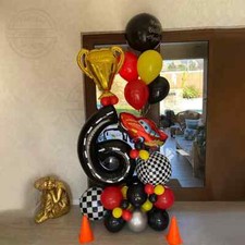 45pcs Hot Wheels Theme Boy