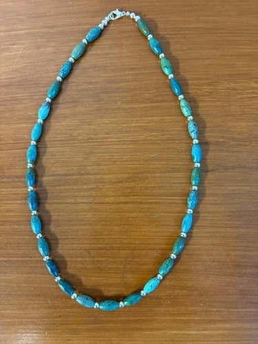 Turquoise and silver - turquoise,