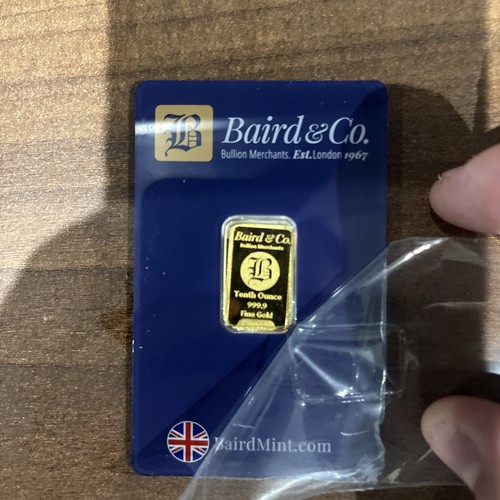 Baird 1 gram gold bar - , 3.1