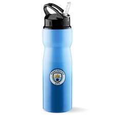 Manchester City F.C. Unisex Adults 750 ml Aluminium Sports Water Bottle