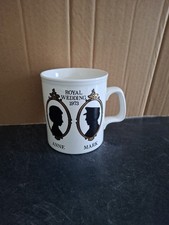 Staffordshire Potteries Ironstone Royal Wedding 1973 Anne And Mark Mug