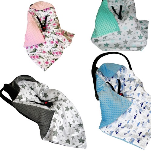 Hooded car seat baby filled - car,