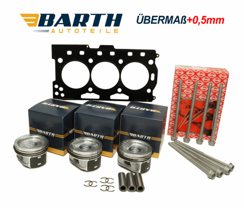 Repair kit piston oversize