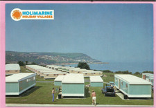 Static Caravans Holimarine Holiday Village New Quay Cardiganshire Wales postcard