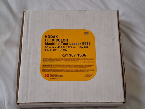 Kodak machine test leader - machine,