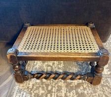 Antique 1920s Oak Barley Twist