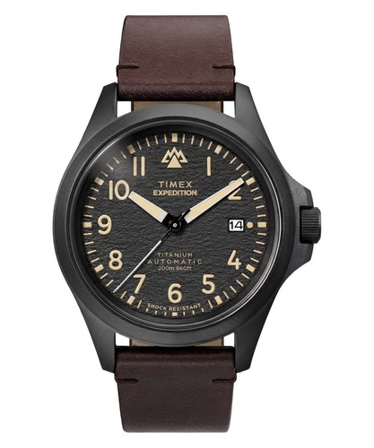 Timex brown mens - mens, analogue