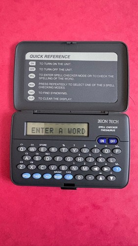 Zeon tech vintage spellchecker - vintage,