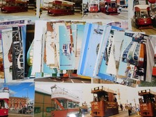 LOT OF 83 x VISITING TRAMS IN