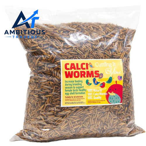 Dried calciworms for garden - calciworms,
