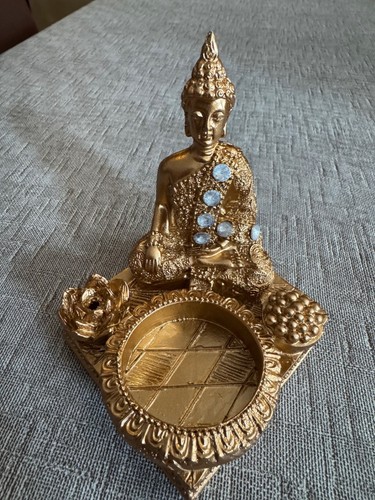 Thai sitting buddha tealight - sitting,