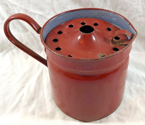 Vintage french red - french, enamel