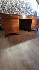 Large Antique Walnut Double