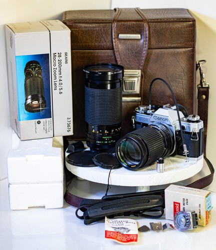 Canon 35mm slr film - ae-1,
