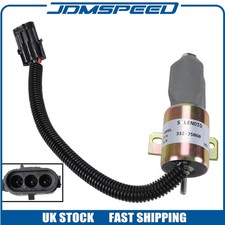 Fuel Shutoff Solenoid For JCB JS130 JS160 JS180 JS240 Stop Motor 332/J5060 24V 