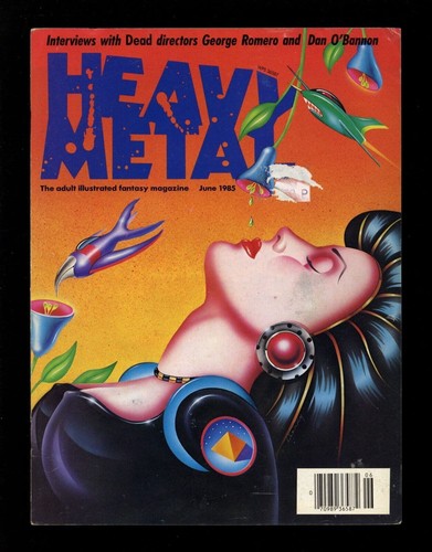 Heavy metal magazine june 1985 - metal,