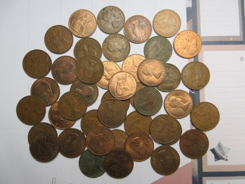 Coins job lot elizabeth - lot, of