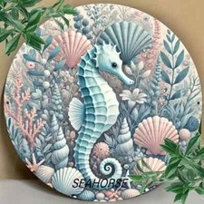 SEAHORSE INSPIRED - Round