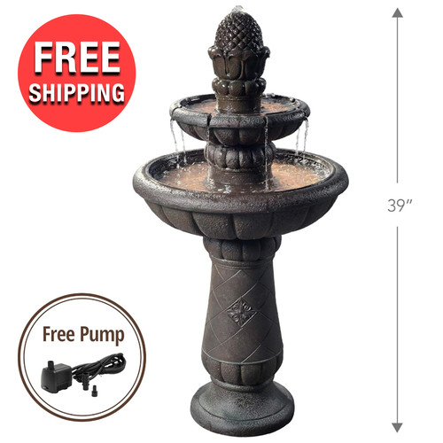 Tier outdoor cascading water - 2,