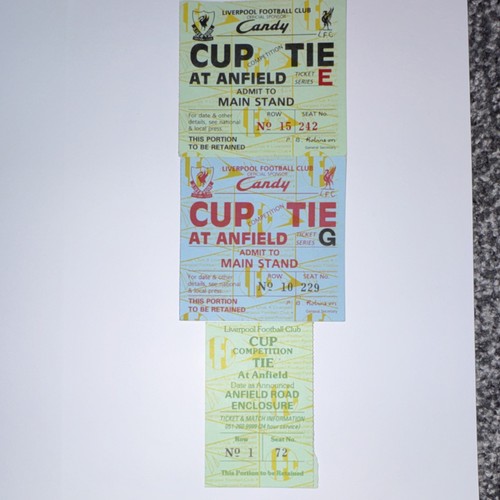 Liverpool vintage cup tie - liverpool, fc