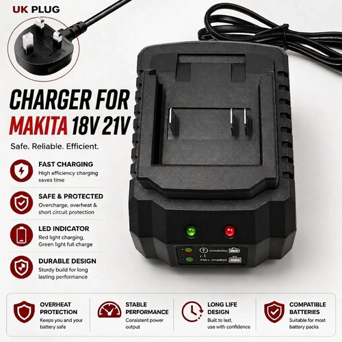 Fast charger for makita ion - makita, li-ion