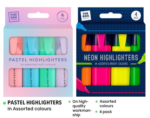 Highlighter pens pastel - highlighter,
