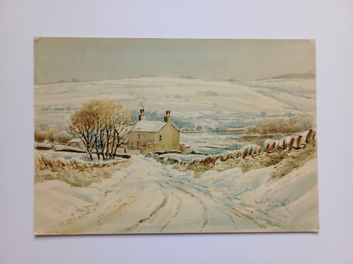 Signed original watercolour - original,