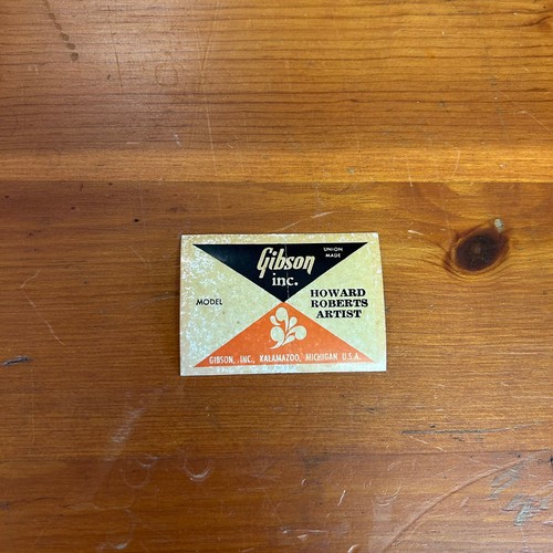 1970 gibson howard roberts - howard,