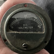 Vintage Dc Voltmeter