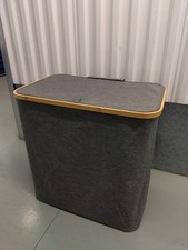 Elegant laundry basket with lid