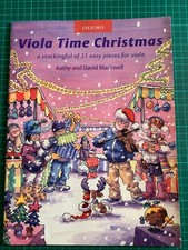 Viola Time Christmas, book of sheet music OUP