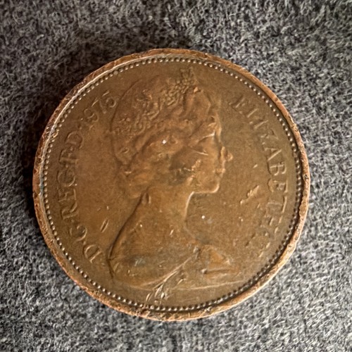 1975 great britain two new - 2p,