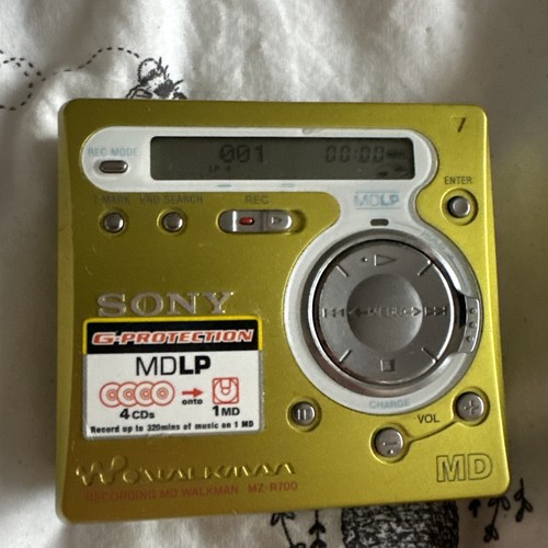 Sony r700 portable minidisc - sony,