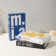 Decorative Designer Premium Fake Coffee Table Books Model for Stylish Decoration