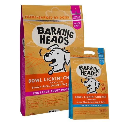 Barking heads bowl - heads, licken