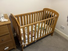 Toddler/Baby Cot And Mattress
