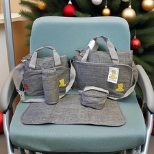 5pcs Waterproof Grey Large