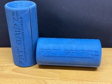 Lot of 2 USED Fat Gripz Blue