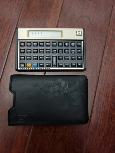 Vintage hewlett packard - vintage, hp-12c