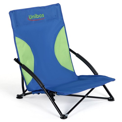 Camping beach chair low seat - &,