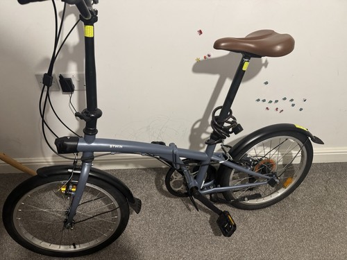 Twin tilt 120 folding bike - b'twin,