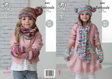 Easy Knit Snood Hat Mittens