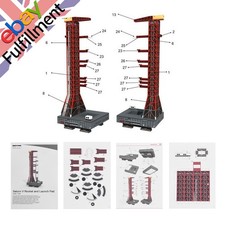 1:300 Scale USS Saturn V Rocket and Launch Pad DIY Handcraft PAPER MODEL KIT