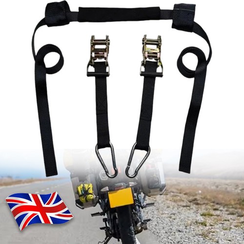 Motorcycle handle bar tie - motorcycle, down