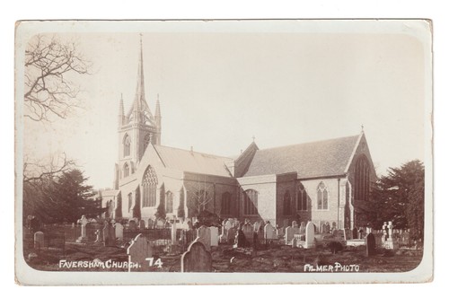 Faversham church 1912 kent - faversham,