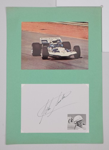 Autograph john surtees - john,