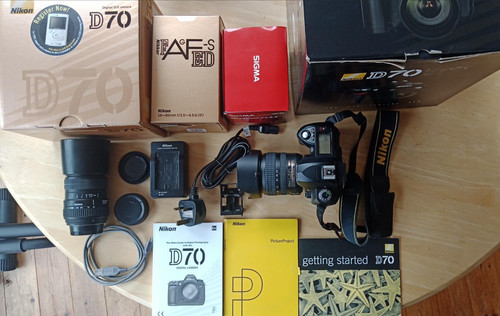 Nikon d70 boxed - nikon,
