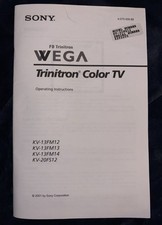 Sony Wega FD Trinitron Color