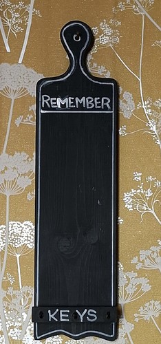 Handmade wood blackboard - wood,